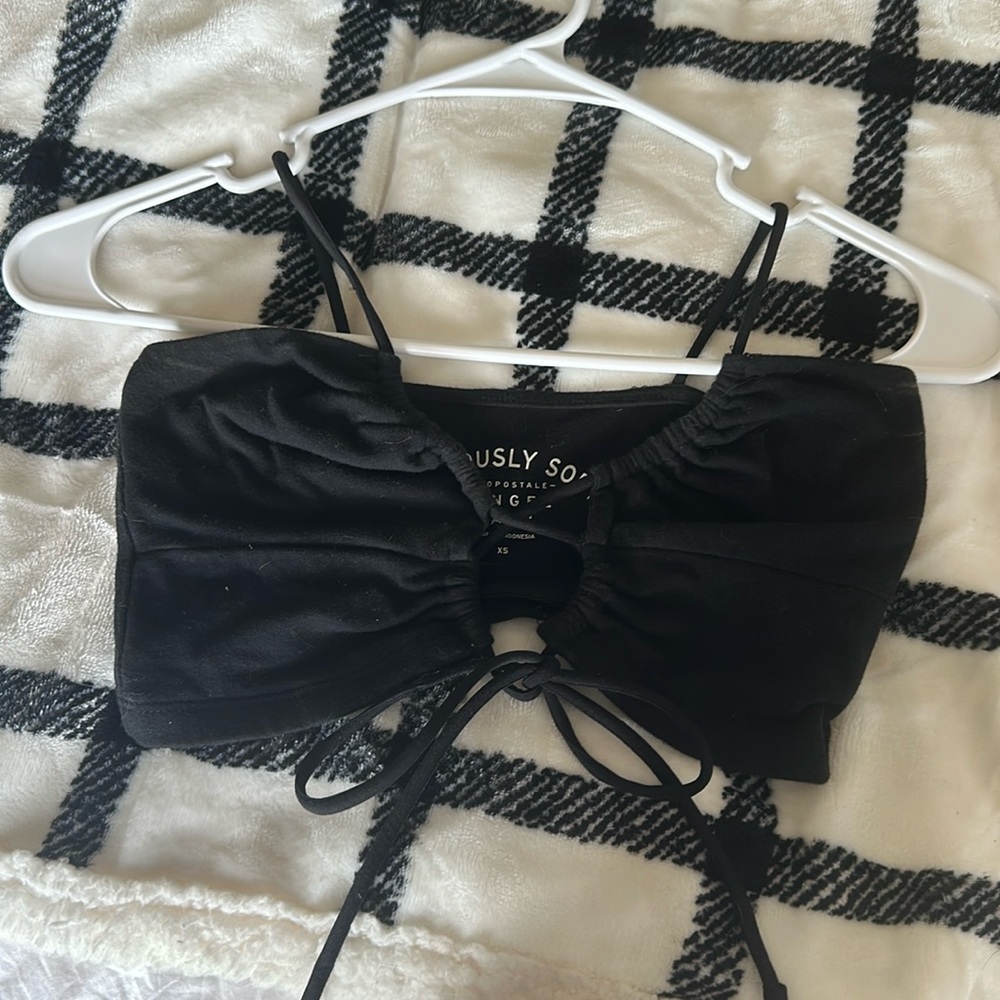 american eagle xs crop top